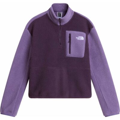 The North Face - Pile caldo e leggero - W Yumiori 1/4 Zip Endless Dusk Grounded - Taglia M - Viola The North Face - Pile caldo e leggero - W Yumiori 1/4 Zip Endless Dusk Grounded - Taglia M - Viola