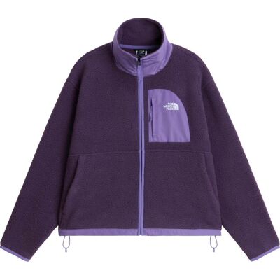 The North Face - Pile caldo e confortevole - W Yumiori Off Peak Full Zip Jacket Endless Dusk Grounded per Donne in Poliestere Riciclato - Taglia S - Viola The North Face - Pile caldo e confortevole - W Yumiori Off Peak Full Zip Jacket Endless Dusk Grounded per Donne in Poliestere Riciclato - Taglia S - Viola