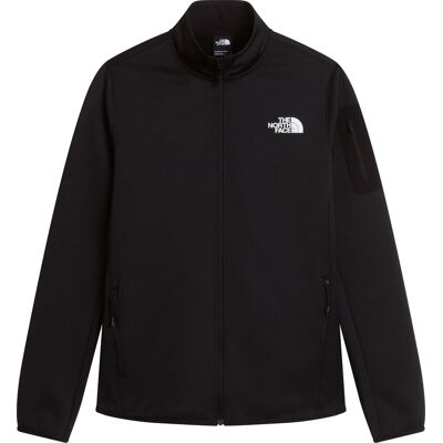 The North Face - Pile stretch con cerniera - W Mistyescape Fleece TNF Black in Poliestere Riciclato - Taglia S - Nero The North Face - Pile stretch con cerniera - W Mistyescape Fleece TNF Black in Poliestere Riciclato - Taglia S - Nero