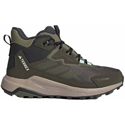 Adidas - Calde scarpe da escursionismo in Primaloft® - Anylander Climawarm+ W Olive Strata/Night Cargo/Semi Flash Aqua per Donne - Taglia 6 UK - Kaki Adidas - Calde scarpe da escursionismo in Primaloft® - Anylander Climawarm+ W Olive Strata/Night Cargo/Semi Flash Aqua per Donne - Taglia 6 UK - Kaki