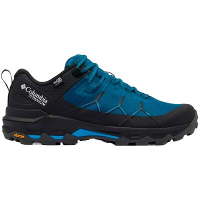 Columbia - Scarpe da trekking impermeabili per escursioni giornaliere - Peakfreak Titanium Outdry Phoenix Blue Compass Blue per Uomo - Taglia 42 Columbia - Scarpe da trekking impermeabili per escursioni giornaliere - Peakfreak Titanium Outdry Phoenix Blue Compass Blue per Uomo - Taglia 42
