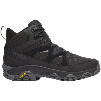 Merrell - Scarpe di escursionismo invernale impermeabili in PrimaLoft® - Thermo Snow Grip Mid WP Black - Taglia 42 - Nero Merrell - Scarpe di escursionismo invernale impermeabili in PrimaLoft® - Thermo Snow Grip Mid WP Black - Taglia 42 - Nero