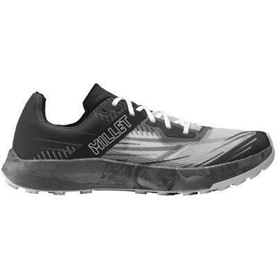 Millet - Scarpe da trail - Intense Light Black/White - Taglia 9 UK - Grigio Millet - Scarpe da trail - Intense Light Black/White - Taglia 9 UK - Grigio