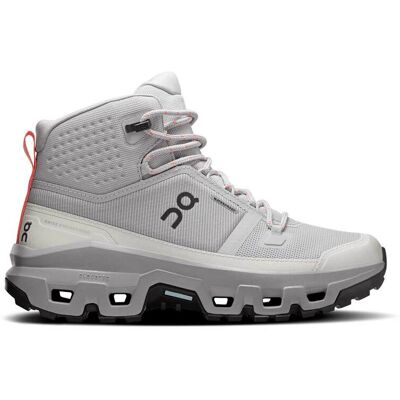 On - Scarpe da trekking impermeabili - Cloudrock Mid WP W Glacier/Alloy per Donne - Taglia 40 - Grigio On - Scarpe da trekking impermeabili - Cloudrock Mid WP W Glacier/Alloy per Donne - Taglia 40 - Grigio