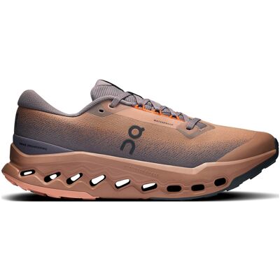 On - Scarpe trail impermeabili - Cloudsurfer Trail 2 WP M Portobello/Pebble - Taglia 42 - Arancione On - Scarpe trail impermeabili - Cloudsurfer Trail 2 WP M Portobello/Pebble - Taglia 42 - Arancione