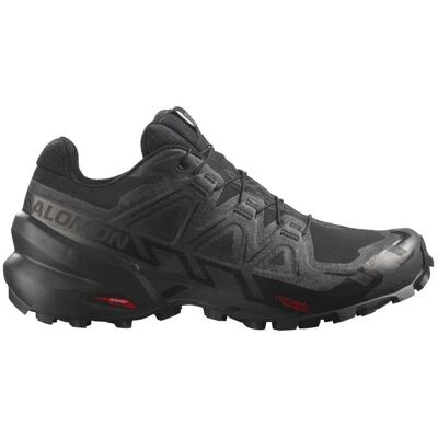 Salomon - Scarpa trail donna GORE-TEX® - Speedcross 6 Gtx W Black/Black/Phantom - Taglia 40 - Nero Salomon - Scarpa trail donna GORE-TEX® - Speedcross 6 Gtx W Black/Black/Phantom - Taglia 40 - Nero