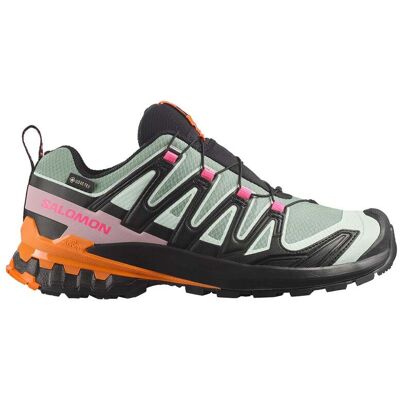 Salomon - Scarpa trail donna - XA Pro 3D V9 GTX Icon W Black/Green Milieu - Taglia 40 - Verde Salomon - Scarpa trail donna - XA Pro 3D V9 GTX Icon W Black/Green Milieu - Taglia 40 - Verde