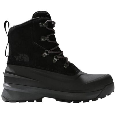The North Face - Stivali da neve - Chilkat V Lace WP M Black/Asphalt Grey per Uomo - Taglia 10 US - Nero The North Face - Stivali da neve - Chilkat V Lace WP M Black/Asphalt Grey per Uomo - Taglia 10 US - Nero