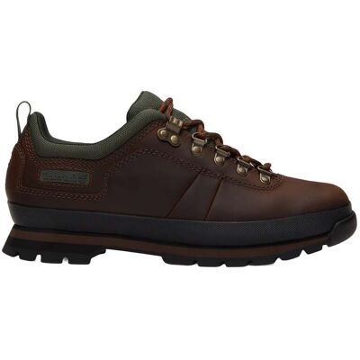 Timberland - Scarpe da città in stile trekking - Euro Hiker Lace Up Shoe Dark Brown Full Grain per Uomo in Poliestere Riciclato - Taglia 9,5 US - Marrone Timberland - Scarpe da città in stile trekking - Euro Hiker Lace Up Shoe Dark Brown Full Grain per Uomo in Poliestere Riciclato - Taglia 9,5 US - Marrone