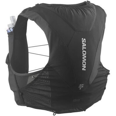 Salomon - Zaino da trail/running - Adv Skin 5 Set Black - Taglia M - Nero Salomon - Zaino da trail/running - Adv Skin 5 Set Black - Taglia M - Nero