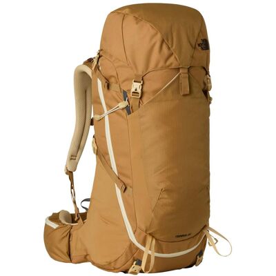 The North Face - Zaino da trekking - Terra 55 Utility Brown in Poliestere Riciclato - Taglia L/XL - Marrone The North Face - Zaino da trekking - Terra 55 Utility Brown in Poliestere Riciclato - Taglia L/XL - Marrone