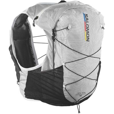 Salomon - Zaino da trail/running impermeabile - Adv Skin Cross Season Race Flag White/Black - Taglia XS - Bianco Salomon - Zaino da trail/running impermeabile - Adv Skin Cross Season Race Flag White/Black - Taglia XS - Bianco