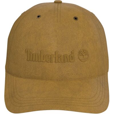 Timberland - Cappello in cuoio - Leather Baseball Cap Wheat per Uomo - Marrone Timberland - Cappello in cuoio - Leather Baseball Cap Wheat per Uomo - Marrone