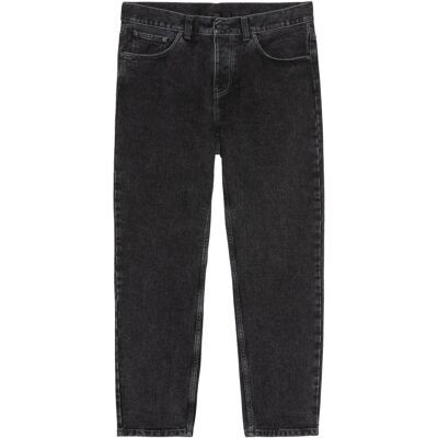 Carhartt WIP - Jeans casual in cotone biologico - Newel Pant Denim Black Stone Washed per Uomo in Cotone - Taglia 34 US - Nero Carhartt WIP - Jeans casual in cotone biologico - Newel Pant Denim Black Stone Washed per Uomo in Cotone - Taglia 34 US - Nero