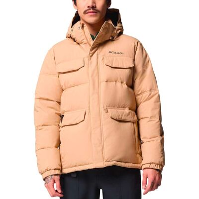 Columbia - Piumino da uomo - Landroamer Puffer Jacket Canoe per Uomo in Poliestere Riciclato - Taglia XL - Beige Columbia - Piumino da uomo - Landroamer Puffer Jacket Canoe per Uomo in Poliestere Riciclato - Taglia XL - Beige