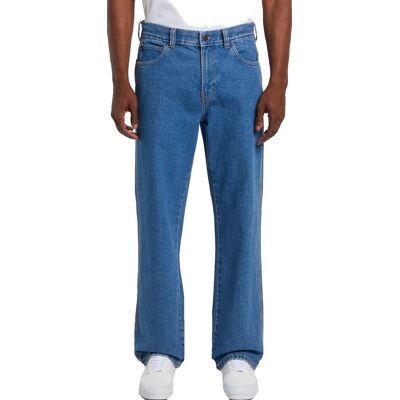 Dickies - Jeans robusti dal taglio dritto - 958 Relaxed Straight Work Jeans Classic Blue per Uomo in Cotone - Taglia 34 US Dickies - Jeans robusti dal taglio dritto - 958 Relaxed Straight Work Jeans Classic Blue per Uomo in Cotone - Taglia 34 US