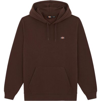 Dickies - Felpa casual con cappuccio - Oakport Hoodie Chocolate Brown per Uomo in Cotone - Taglia L - Marrone Dickies - Felpa casual con cappuccio - Oakport Hoodie Chocolate Brown per Uomo in Cotone - Taglia L - Marrone