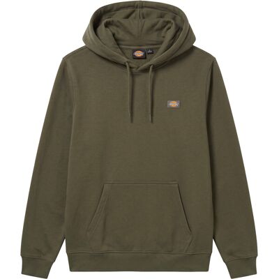 Dickies - Felpa casual con cappuccio - Oakport Hoodie Deep Depth per Uomo in Cotone - Taglia L - Kaki Dickies - Felpa casual con cappuccio - Oakport Hoodie Deep Depth per Uomo in Cotone - Taglia L - Kaki