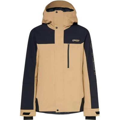 Oakley - Giacca da sci da uomo - TNP TBT Insulated Jacket Pebble - Taglia L - Beige Oakley - Giacca da sci da uomo - TNP TBT Insulated Jacket Pebble - Taglia L - Beige