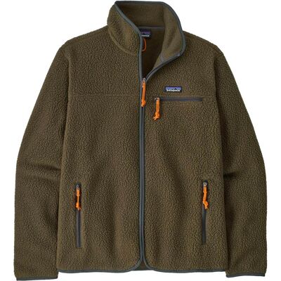 Patagonia - Pile double-face in Polartec® - M's Retro Pile Jkt Basin Green per Uomo - Taglia M - Kaki Patagonia - Pile double-face in Polartec® - M's Retro Pile Jkt Basin Green per Uomo - Taglia M - Kaki