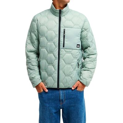 Quiksilver - Veste chaude et imperméable - Fuse Jacket Insulator Jacket Iceberg Green per Uomo in Nylon - Taglia M - Verde Quiksilver - Veste chaude et imperméable - Fuse Jacket Insulator Jacket Iceberg Green per Uomo in Nylon - Taglia M - Verde