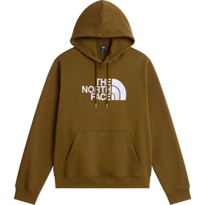 The North Face - Comoda felpa con cappuccio - M TNF Essential Drew Peak Regular Hoodie Caraway Seed per Uomo in Cotone - Taglia S - Marrone The North Face - Comoda felpa con cappuccio - M TNF Essential Drew Peak Regular Hoodie Caraway Seed per Uomo in Cotone - Taglia S - Marrone