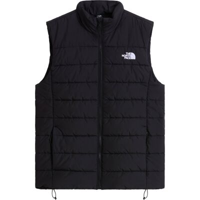 The North Face - Giacca antivento e idrorepellente - M Aconcagua Vest TNF Black per Uomo in Pelle - Taglia S - Nero The North Face - Giacca antivento e idrorepellente - M Aconcagua Vest TNF Black per Uomo in Pelle - Taglia S - Nero