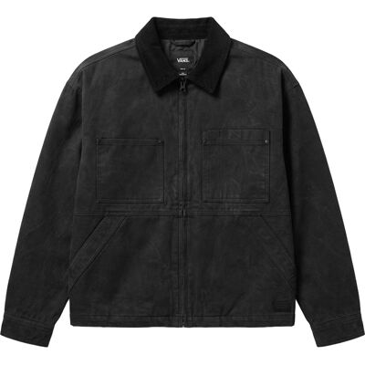 Vans - Giacca in tela di cotone - Nico Chore Canvas Jacket Black per Uomo in Cotone - Taglia M - Nero Vans - Giacca in tela di cotone - Nico Chore Canvas Jacket Black per Uomo in Cotone - Taglia M - Nero