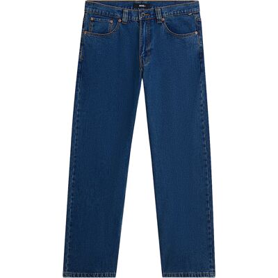 Vans - Jeans a taglio dritto - Check-5 Straight Denim Pant Vintage Indigo per Uomo in Cotone - Taglia 30 US - Blu navy Vans - Jeans a taglio dritto - Check-5 Straight Denim Pant Vintage Indigo per Uomo in Cotone - Taglia 30 US - Blu navy