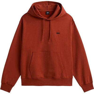 Vans - Felpa con cappuccio - Left Chest II Pullover Poppy Ember per Uomo in Cotone - Taglia L - rosso Vans - Felpa con cappuccio - Left Chest II Pullover Poppy Ember per Uomo in Cotone - Taglia L - rosso