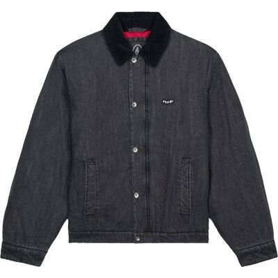 Volcom - Giacca in jeans pesante - Stonewish Jacket Black per Uomo in Cotone - Taglia M - Nero Volcom - Giacca in jeans pesante - Stonewish Jacket Black per Uomo in Cotone - Taglia M - Nero