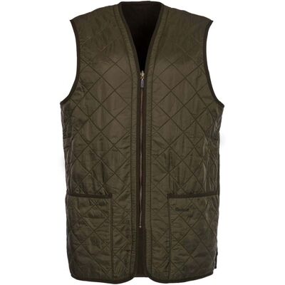 Barbour - Gilet imbottito senza maniche - Polarquilt Waistcoat/Zip-In Liner Olive per Uomo - Taglia S - Kaki Barbour - Gilet imbottito senza maniche - Polarquilt Waistcoat/Zip-In Liner Olive per Uomo - Taglia S - Kaki