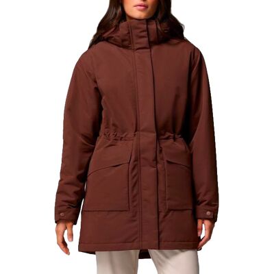 Columbia - Parka calda e impermeabile - Pulaski Parka Tobacco per Donne in Poliestere Riciclato - Taglia M - Marrone Columbia - Parka calda e impermeabile - Pulaski Parka Tobacco per Donne in Poliestere Riciclato - Taglia M - Marrone