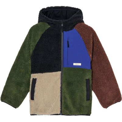 Element - Pile con zip in sherpa - Wolfe Sherpa Jacket Youth Multi in Poliestere Riciclato - Taglia 8a - Kaki Element - Pile con zip in sherpa - Wolfe Sherpa Jacket Youth Multi in Poliestere Riciclato - Taglia 8a - Kaki