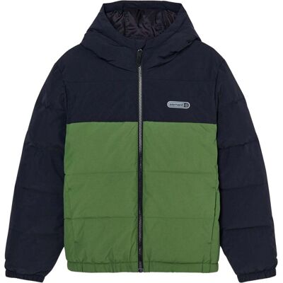 Element - Comodo piumino antivento - Classic Hooded Puffer Jacket Youth Bronze Green in Nylon - Taglia 10a - Verde Element - Comodo piumino antivento - Classic Hooded Puffer Jacket Youth Bronze Green in Nylon - Taglia 10a - Verde