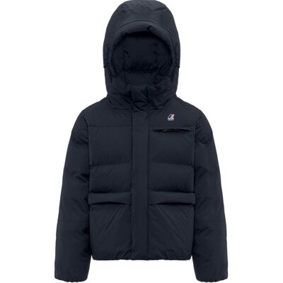 K-Way - Piumino impermeabile - P. Le Vrai 4.0 Aurele Heavy Warm Blue Depth in Pelle - Taglia 12a - Blu navy K-Way - Piumino impermeabile - P. Le Vrai 4.0 Aurele Heavy Warm Blue Depth in Pelle - Taglia 12a - Blu navy