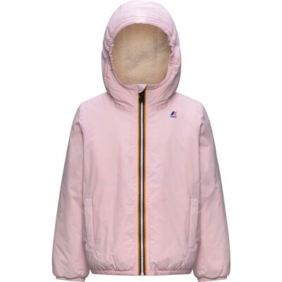 K-Way - Giacca isolante, impermeabile, antivento - P. Le Vrai 4.0 Claude Orsetto Pink Sallow in Pelle - Taglia 10a - Rosa K-Way - Giacca isolante, impermeabile, antivento - P. Le Vrai 4.0 Claude Orsetto Pink Sallow in Pelle - Taglia 10a - Rosa