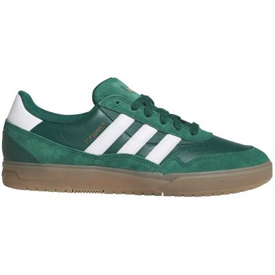 Adidas Originals - Scarpe con fasce riflettenti - Tyshawn II Collegiate Green/Footwear White/Gum9 per Uomo - Taglia 42 - Verde Adidas Originals - Scarpe con fasce riflettenti - Tyshawn II Collegiate Green/Footwear White/Gum9 per Uomo - Taglia 42 - Verde