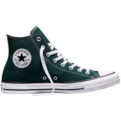 Converse - Sneakers alte in tela - Chuck Taylor All Star Classic High Steely Pine per Donne - Taglia 39.5 - Verde Converse - Sneakers alte in tela - Chuck Taylor All Star Classic High Steely Pine per Donne - Taglia 39.5 - Verde