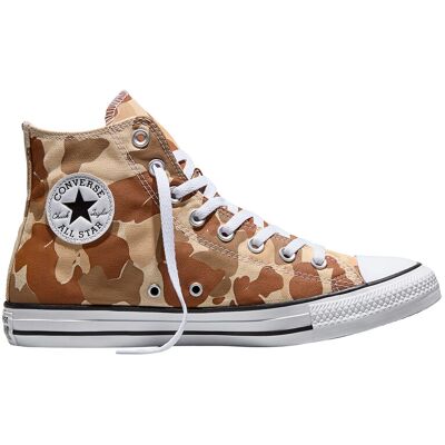 Converse - Sneakers alte in tela - Chuck Taylor All Star High Camo Miso Glaze/Warm Quarry per Uomo - Taglia 41.5 - Marrone Converse - Sneakers alte in tela - Chuck Taylor All Star High Camo Miso Glaze/Warm Quarry per Uomo - Taglia 41.5 - Marrone