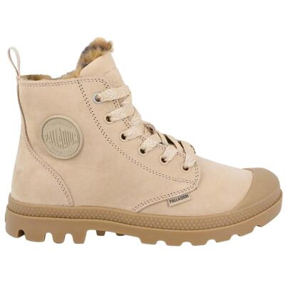 Palladium - Scarpe alte in pelle - Pampa Hi Zip Wl Wild W Warm Sand per Donne in Pelle - Taglia 40 - Beige Palladium - Scarpe alte in pelle - Pampa Hi Zip Wl Wild W Warm Sand per Donne in Pelle - Taglia 40 - Beige