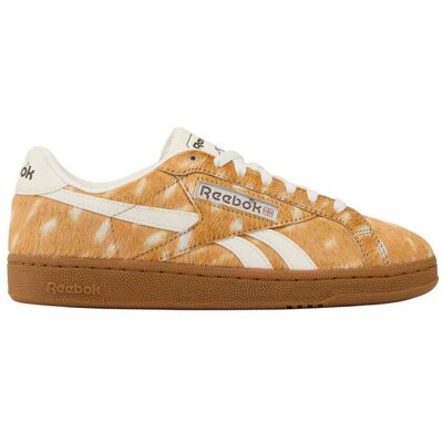 Reebok - Sneakers in suede - Club C Grounds UK Chalk/Espresso/Gum per Donne in Pelle - Taglia 39 - Bianco Reebok - Sneakers in suede - Club C Grounds UK Chalk/Espresso/Gum per Donne in Pelle - Taglia 39 - Bianco
