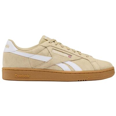 Reebok - Sneakers in suede - Club C Grounds UK Elevated Beige/Elevated Beige/Footwear White per Uomo in Pelle - Taglia 44 Reebok - Sneakers in suede - Club C Grounds UK Elevated Beige/Elevated Beige/Footwear White per Uomo in Pelle - Taglia 44