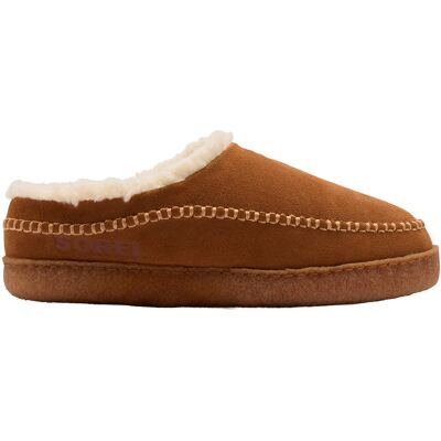 Sorel - Pantofole calde e confortevoli - Lanner Ridge III Velvet Tan Curry per Uomo in Pelle - Taglia 45 - Marrone Sorel - Pantofole calde e confortevoli - Lanner Ridge III Velvet Tan Curry per Uomo in Pelle - Taglia 45 - Marrone