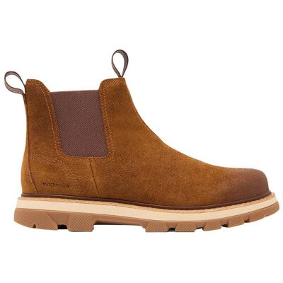 Sorel - Stivali impermeabili in suede - Lark-47 Chelsea WP Velvet Tan Tobacco per Uomo in Pelle - Taglia 45 - Marrone Sorel - Stivali impermeabili in suede - Lark-47 Chelsea WP Velvet Tan Tobacco per Uomo in Pelle - Taglia 45 - Marrone