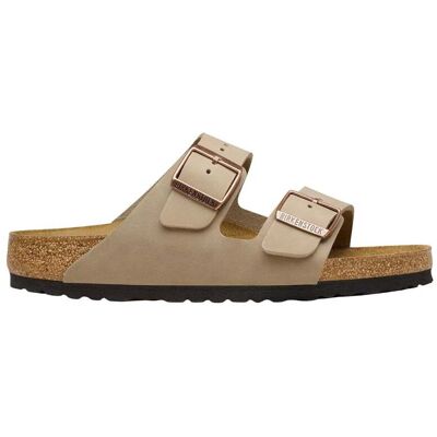 Birkenstock - Sandali in cuoio - Arizona Oiled Leather Narrow Tobacco Brown per Donne - Taglia 38 - Marrone Birkenstock - Sandali in cuoio - Arizona Oiled Leather Narrow Tobacco Brown per Donne - Taglia 38 - Marrone