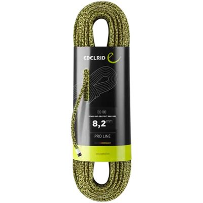 Edelrid Starling Protect Pro Dry 8,2 mm - Giallo / Notte Semirigido Edelrid Starling Protect Pro Dry 8,2 mm - Giallo / Notte Semirigido