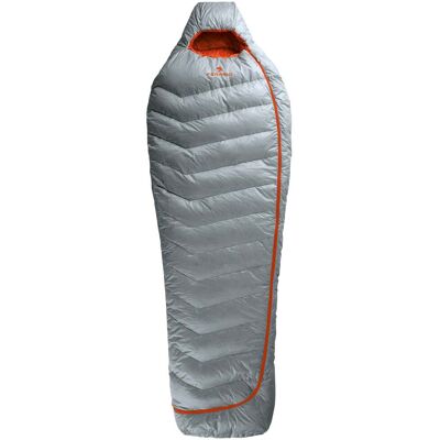 Ferrino - Sacco a pelo 4 stagioni - Lightec -17° C Down Light Grey in Cotone - Grigio Ferrino - Sacco a pelo 4 stagioni - Lightec -17° C Down Light Grey in Cotone - Grigio