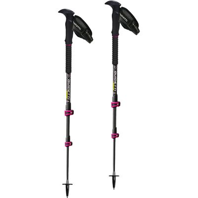 Guidetti - Bastoncini da trekking in carbonio - B Light Rubis Carbone Alu in Alluminio - Nero Guidetti - Bastoncini da trekking in carbonio - B Light Rubis Carbone Alu in Alluminio - Nero