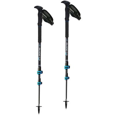 Guidetti - Bastoncini da trekking in carbonio - B Light Saphir Carbone Alu in Alluminio - Nero Guidetti - Bastoncini da trekking in carbonio - B Light Saphir Carbone Alu in Alluminio - Nero